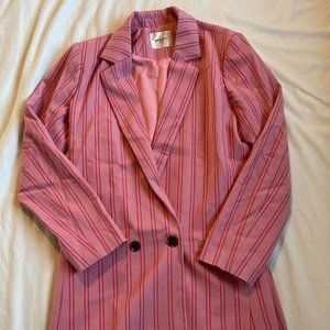 Womens Pink and Red Suit
